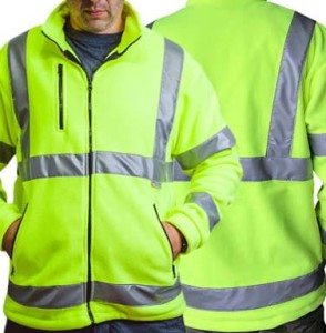 Polar męski odblaskowy Work Wear Fleece HV Man Premium Fluo