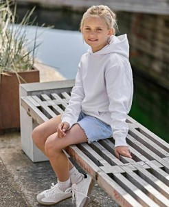 Bluza dziecięca Tee Jays Junior Unlabeled Hooded Sweatshirt