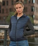 Kurtka przejściowa damska Tee Jays Hybrid-Stretch Hooded Jacket