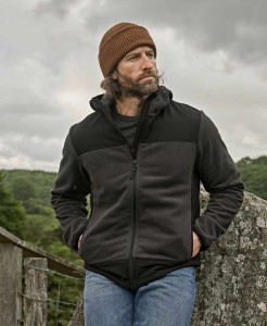 Polar męski z kapturem Tee Jays Mountain Hooded Fleece