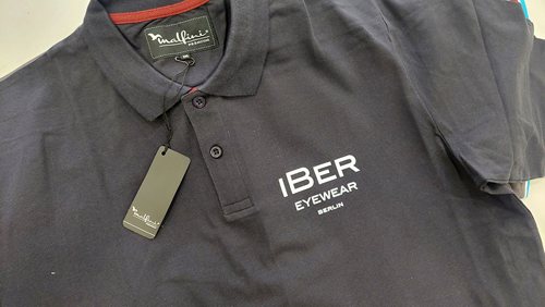 Koszulki polo z nadrukiem logo Iber Eyewear Berlin