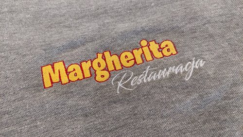 Koszulki polo z haftem dla Restauracji Margherita